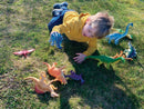 Jumbo Dyresæt: 5 stk Dinosaur - Sæt