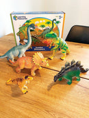 Jumbo Dyresæt: 5 stk Dinosaur - Sæt