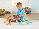 Jumbo Dyresæt: Dinosaur Mødre & Unger - 6 stk - Fra 3 år. - Billede 1