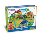 Jumbo Dyresæt: 5 stk Dinosaur - Sæt