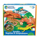 Jumbo Dyresæt: Krybdyr & Padder - 5 stk - Learning Resources - Fra 3 år. - Billede 1