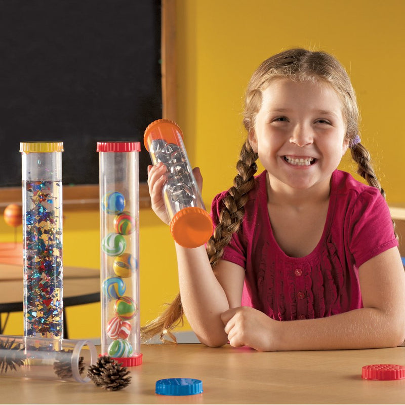 Learning Resources - Sanserør 4 stk - Sensorisk legetøj - Fra 3 år. - Billede 1