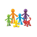 Tælle & Sortere sæt - Min Familie - 72 dele - Fra 3 år. - Billede 1