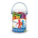 Tælle & Sortere sæt - Min Familie - 72 dele - Fra 3 år. - Billede 1