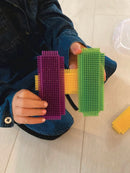 EduShape Nopper / Magic Brix - "Pull-Back" sæt - 56 dele - Fra 3 år. - Billede 1