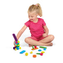 EduShape Nopper / Magic Brix - "Pull-Back" sæt - 56 dele - Fra 3 år. - Billede 1