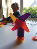 EduShape Nopper / Magic Brix - Mellem sæt - 144 dele - Fra 3 år. - Billede 1