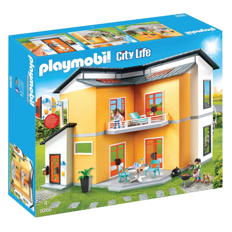 Playmobil City Life - Det Moderne Hus - Fra 4-10 år. - Billede 1