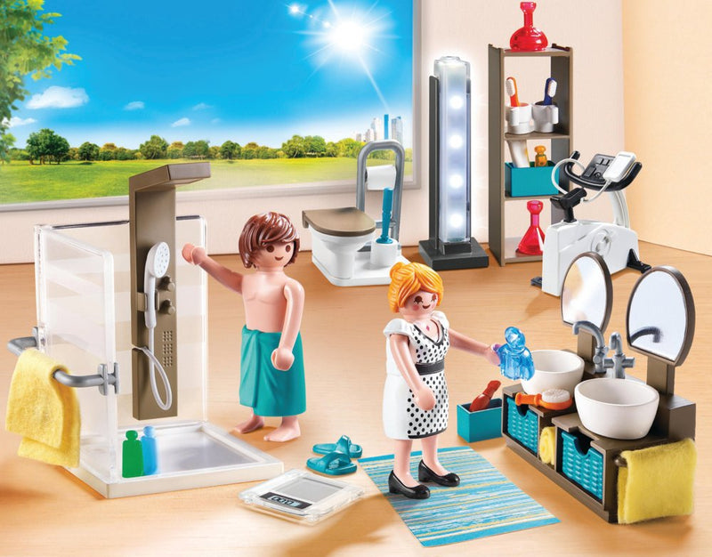 Playmobil City Life - Badeværelse til Det Moderne Hus - Fra 4-10 år. - Billede 1