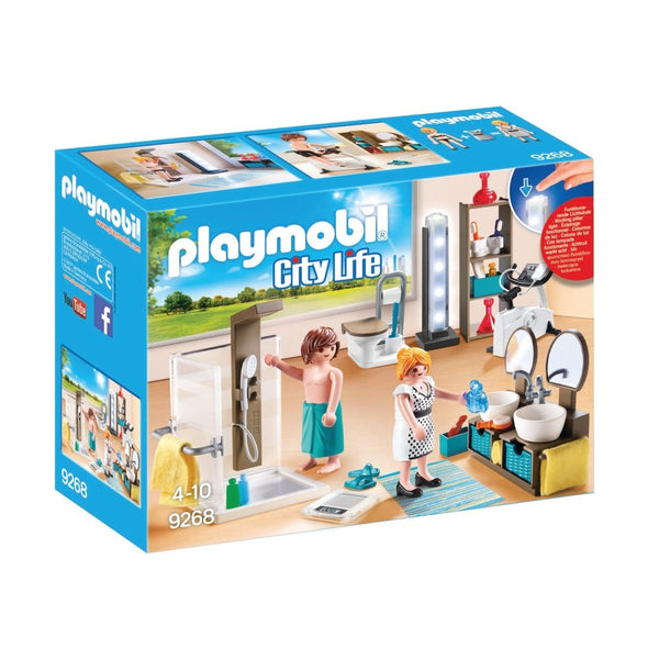 Playmobil City Life - Badeværelse til Det Moderne Hus - Fra 4-10 år. - Billede 1