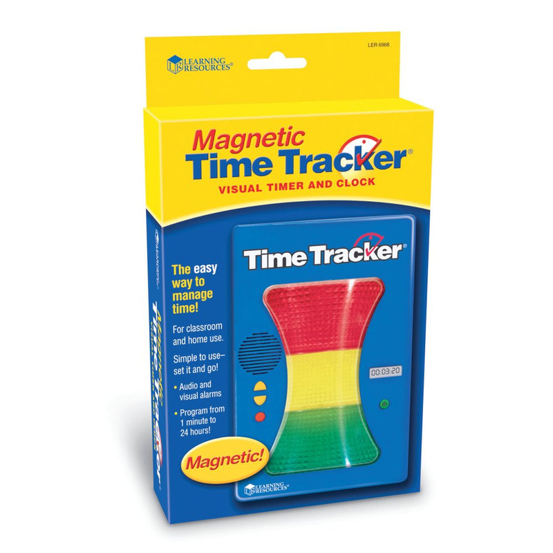 Learning Resources - Time Tracker Magnetic tidsregistreringsur - Fra 4 år. - Billede 1