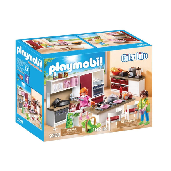 Playmobil City Life - Køkken til Det Moderne Hus - Fra 4-10 år. - Billede 1