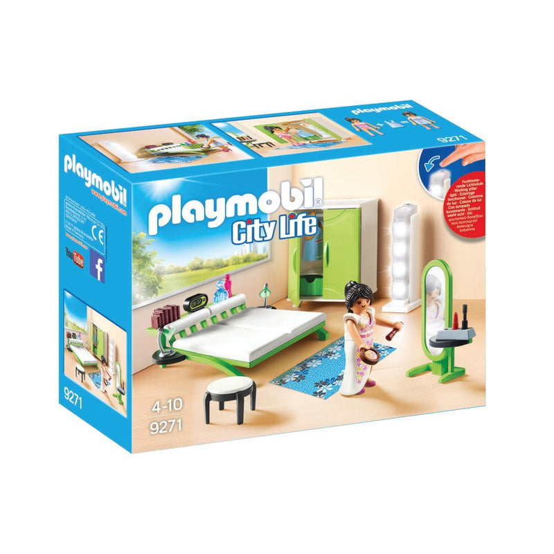 Playmobil City Life - Soveværelse til Det Moderne Hus - Fra 4-10 år. - Billede 1