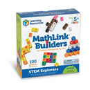Learning Resources STEM Explorers: Mathlink Builders - 100 stk - Fra 5 år. - Billede 1