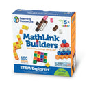 Learning Resources STEM Explorers: Mathlink Builders - 100 stk - Fra 5 år. - Billede 1