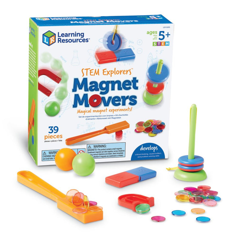Learning Resources STEM Explorers: Magnet Movers - 39 dele - Fra 5 år. - Billede 1