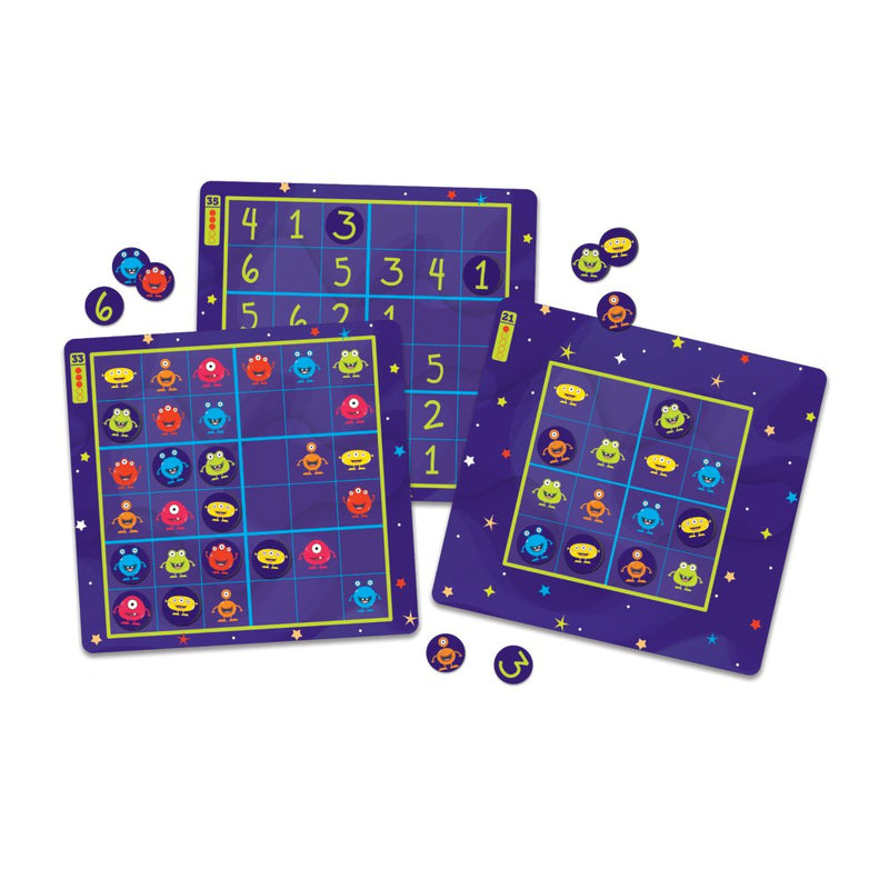 Learning Resources - Magnetic Space Sudoku - Fra 4 år. - Billede 1
