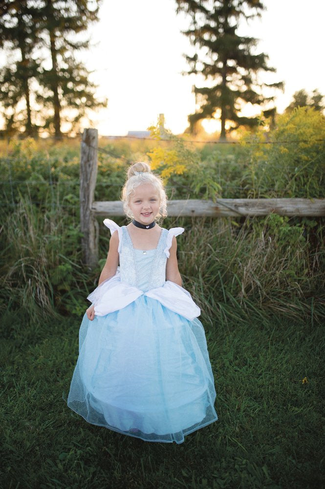 Udklædning - Prinsesse, lyseblå - 6-8 år. - Billede 1