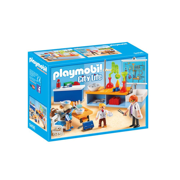Playmobil City Life - Skolens Kemitimer - Fra 5-10 år. - Billede 1
