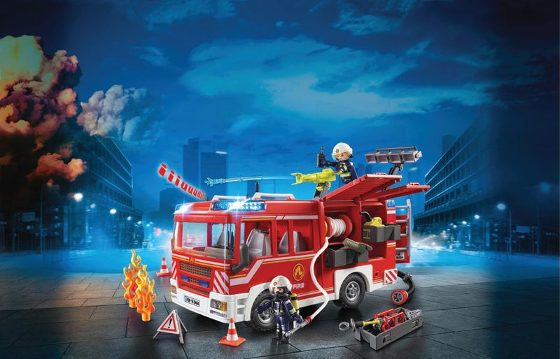 Playmobil City Action - Brandvæsenets Udrykningsvogn - Fra 4-10 år. - Billede 1