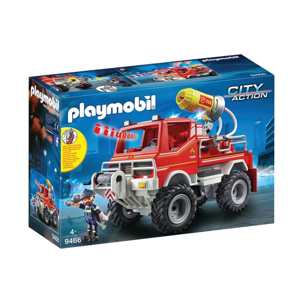 Playmobil City Action - Brandbil m. Kabeltromle - Fra 4-10 år. - Billede 1