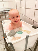 Tikiri Elefant - Helstøbt Biderangle / Gummidyr - Fra 0 år. - Billede 1