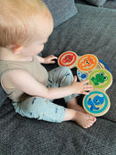 Hape + Baby Einstein - Magic Touch Drums - Fra 6 mdr. - Billede 1
