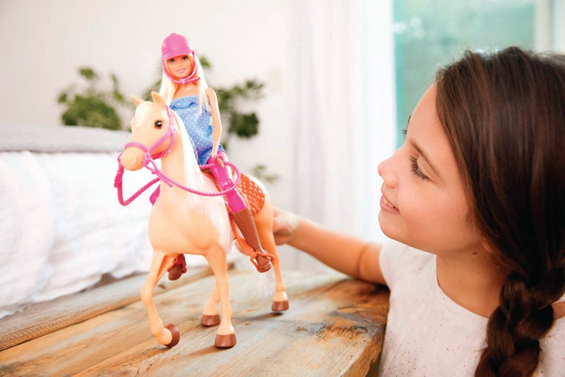 Barbie Hest & Rytter sæt - Fra 3 år. - Billede 1