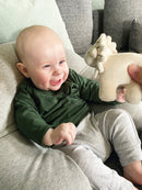 Tikiri Tøjdyr - Blød Økologisk Løve - H:9 cm - Fra 0 år. - Billede 1