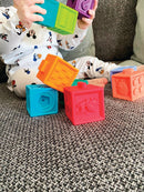 EduShape Byggeklodser med tekstur - Prisvinder - 10 dele - Fra 0 år. - Billede 1