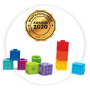 EduShape Byggeklodser med tekstur - Prisvinder - 10 dele - Fra 0 år. - Billede 1