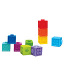 EduShape Byggeklodser med tekstur - Prisvinder - 10 dele - Fra 0 år. - Billede 1