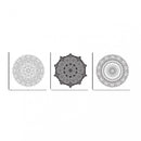 Malebog - Mandalas Art Therapy - Hvid - Unicorn - Billede 1