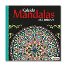 Malebog - Mandalas Art Therapy - Sort - Unicorn - Billede 1