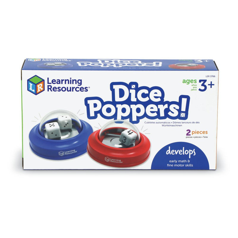 Dice Popper terning-popper - 2 stk - Learning Resources - Fra 3 år. - Billede 1