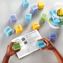 Mængde-ramme Terninger (Ten Frames) - Dåse med 12 stk - Fra 5 år. - Billede 1