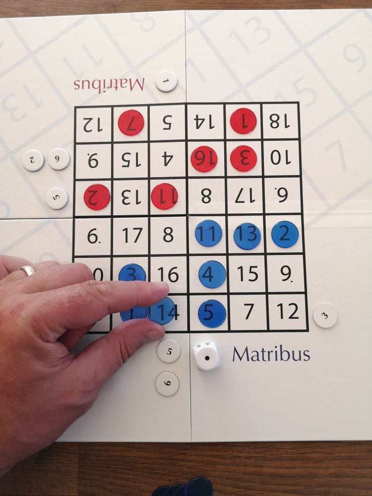 Matribus - Prisvindende matematisk spil - Fra 9 år. - Billede 1