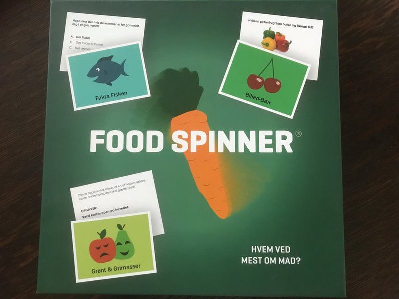 Food Spinner - Brætspil om madspild - Fra 7 år. - Billede 1