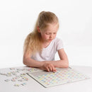 Pappuslespil Tal 1-100  - 100 brikker