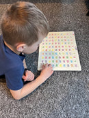 Pappuslespil Tal 1-100  - 100 brikker