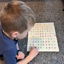 Puslespil i Pap fra Larsen - Skolesæt med 4 puslespil.