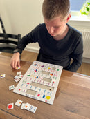 Matematiske Puslespil i pap - 5 stk - Fra 6 år.