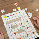 Matematiske Puslespil i pap - 5 stk - Fra 6 år.