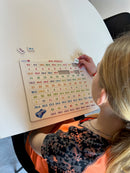 Matematiske Puslespil i pap - 5 stk - Fra 6 år.