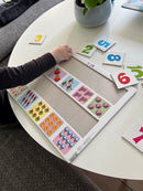 Talpuslespil i kraftig pap - 10 brikker