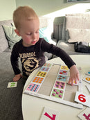 Talpuslespil i kraftig pap - 10 brikker