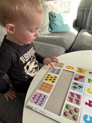 Talpuslespil i kraftig pap - 10 brikker