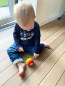 Skumbold - Ø: 7 cm - Regnbue farvet - Billede 1