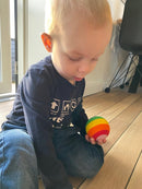 Skumbold - Ø: 7 cm - Regnbue farvet - Billede 1