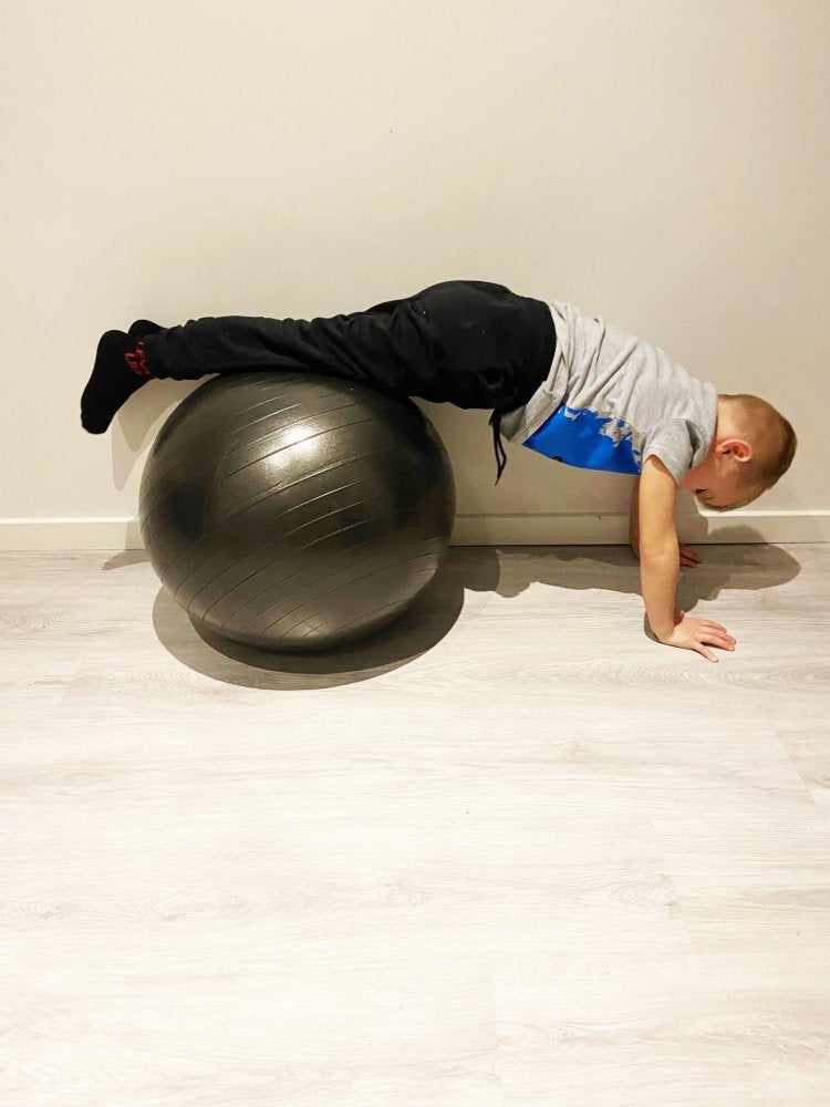 Yogabold / Træningsbold / Fitnessbold - 1 stk - Ø:55 cm. - Billede 1